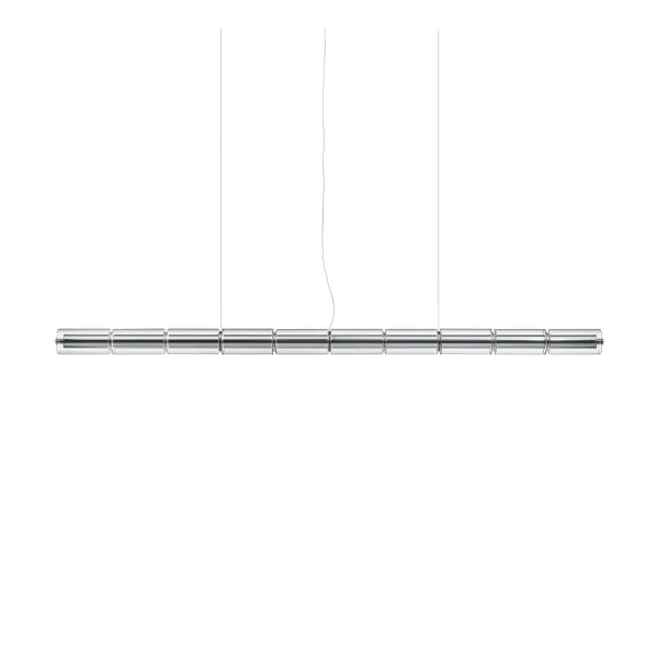 Flos Luce Cilindrica S2 pendant 207.2 cm Glass