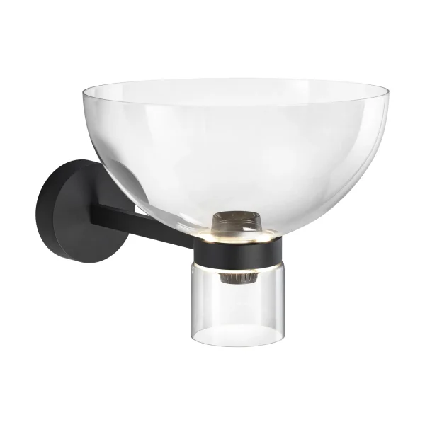 Flos Nocturne Bowl wall lamp - Black