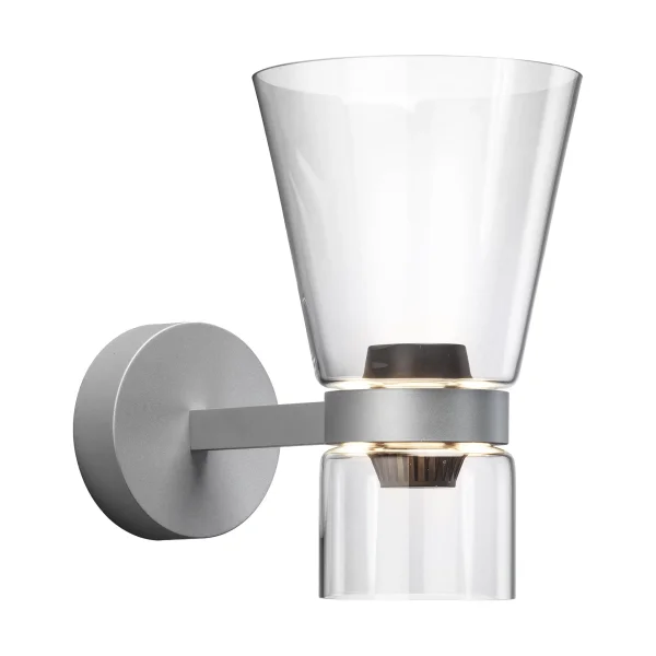 Flos Nocturne Cone wall lamp - Silver