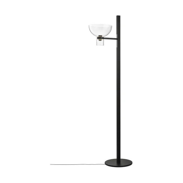 Flos Nocturne F1 bowl floor lamp - black