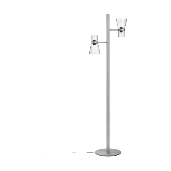 Flos Nocturne F2 cone floor lamp - Silver