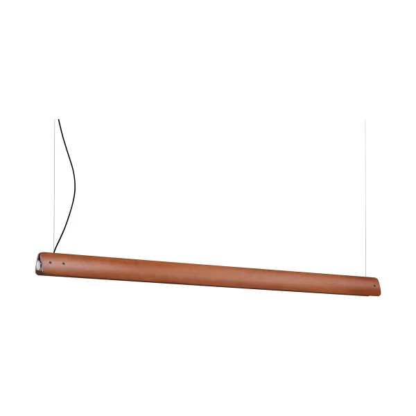 Flos Seki-han pendant 212.5 cm Heat treated ash-black metal