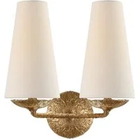 Fontaine, Light, Double, Gilded Plaster - Andrew Martin