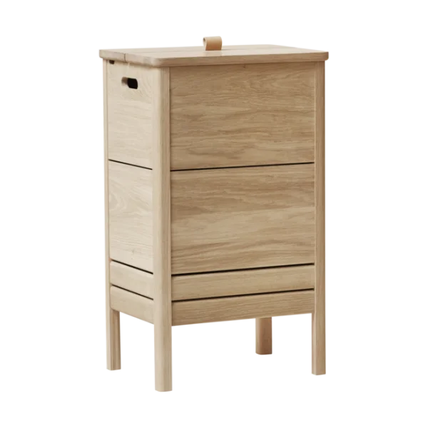 Form & Refine A Line laundry basket White oak