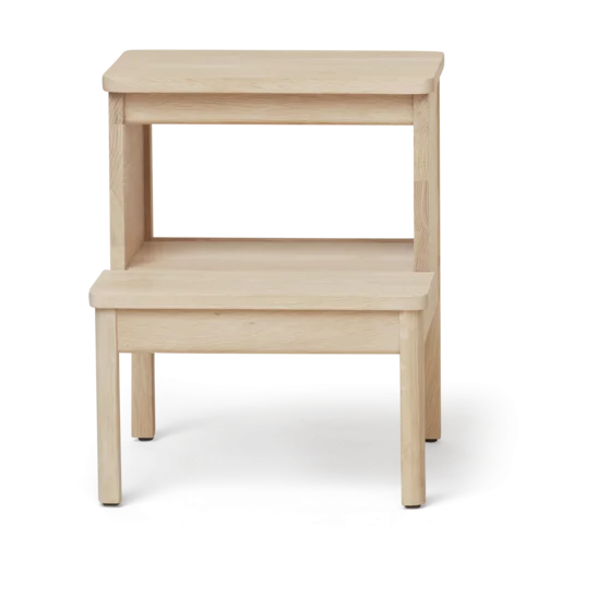Form & Refine A line step stool White oak