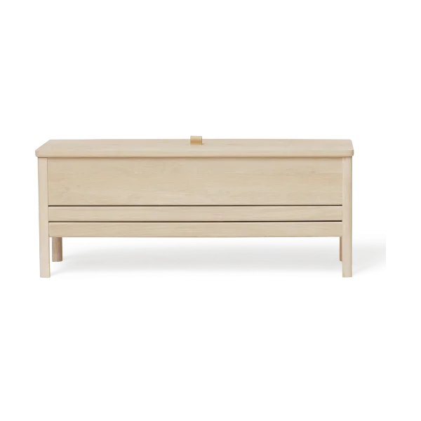 Form & Refine A Line storage bench 111 cm White oak