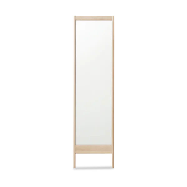 Form & Refine A Line wall mirror White oak