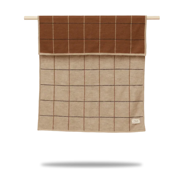 Form & Refine Aymara baby blanket 70x100 cm New squares