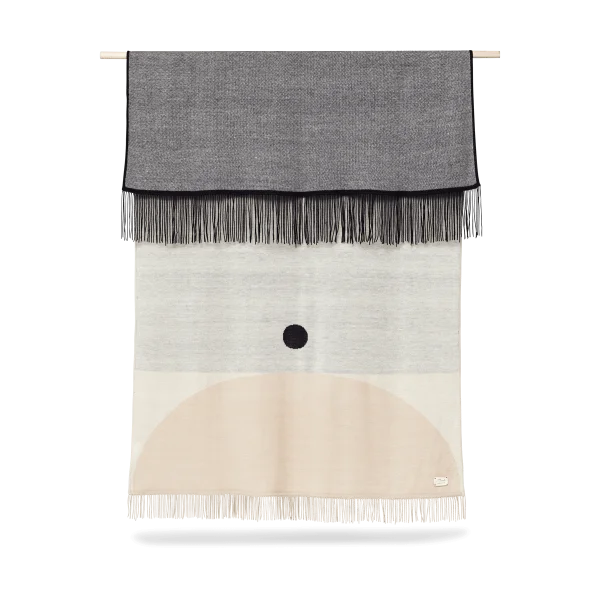 Form & Refine Aymara blanket 130x190 cm Pattern cream