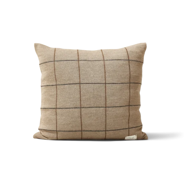 Form & Refine Aymara cushion 52x52 cm New square brown