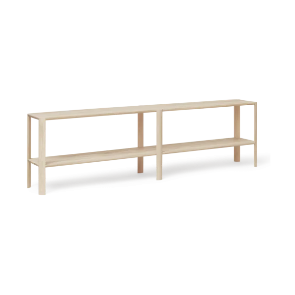 Form & Refine Leaf shelf 2 shelves 57x200 cm White oak
