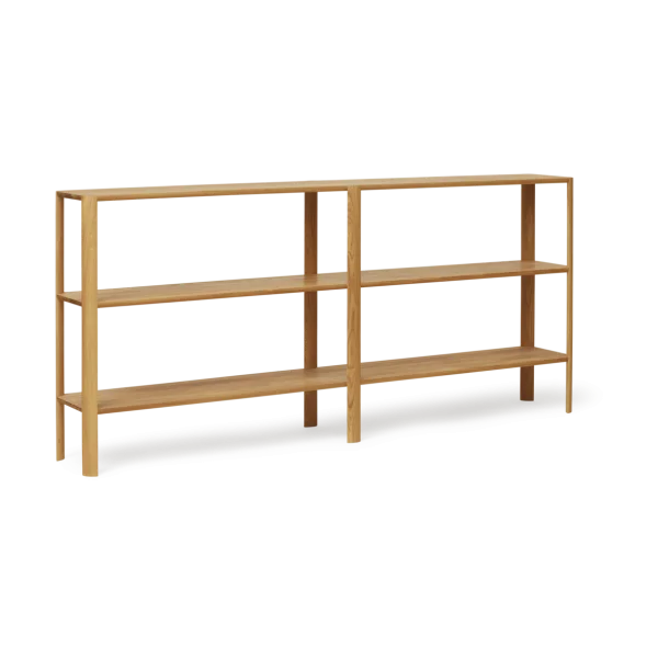 Form & Refine Leaf shelf 3 shelves 92x200 cm Oak