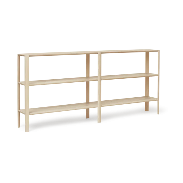 Form & Refine Leaf shelf 3 shelves 92x200 cm White oak