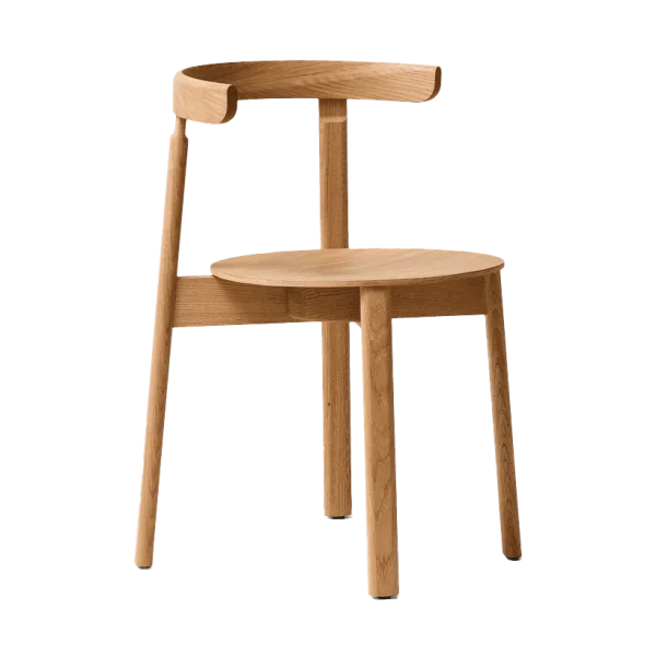 Form & Refine Lunar chair Oak