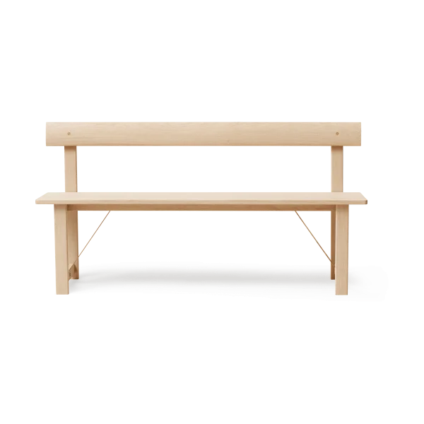 Form & Refine Position bench 155 cm Oak-brass
