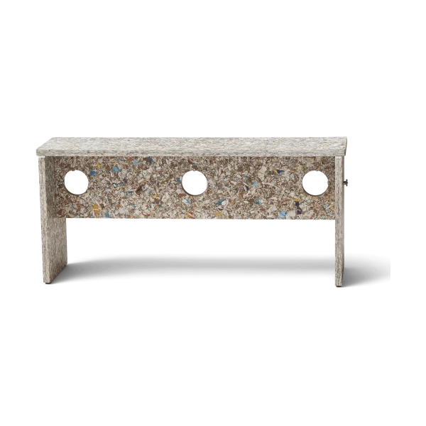 Form & Refine Remake bench 95 cm Grey