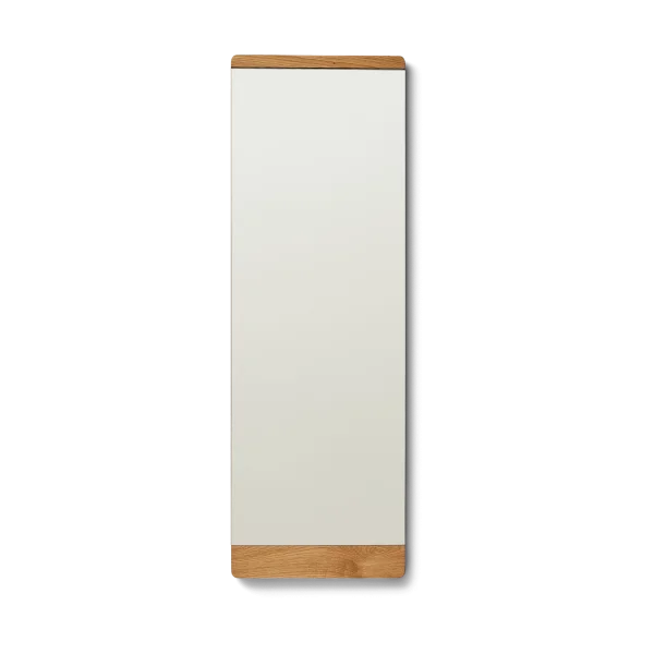 Form & Refine Rim wall mirror 35x110 cm Oak