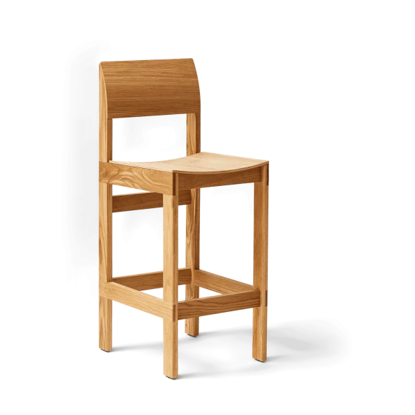 Form & Refine Sonder barstool 65 cm Oak