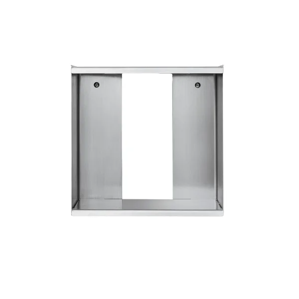 Form & Refine Taper Cube Box wall shelf Stainless steel, 34x35 cm