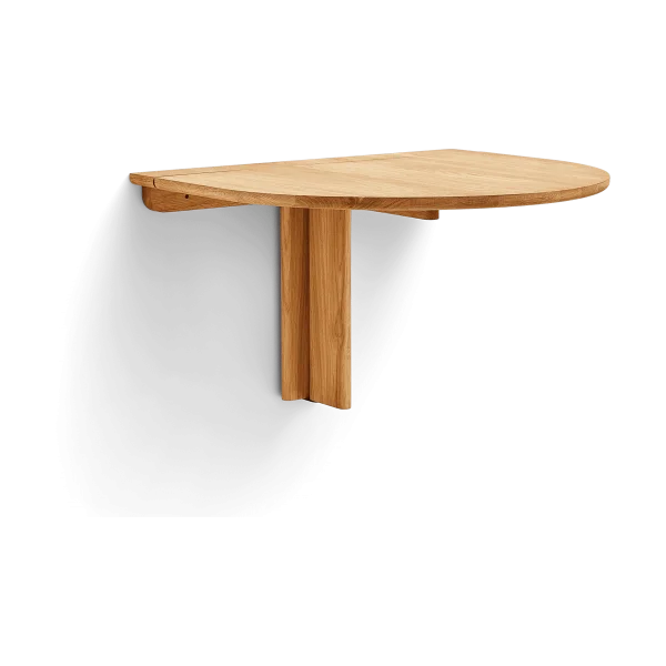 Form & Refine Trefoil wall-mounted table Oak