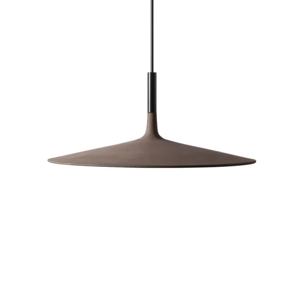 Foscarini Aplomb Large pendant lamp Brown concrete