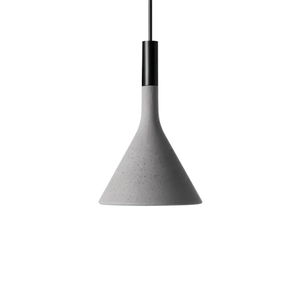 Foscarini Aplomb mini pendant Grey, grigio concrete