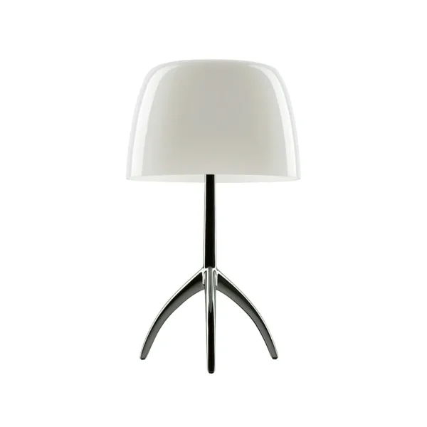 Foscarini Lumiere Grande Dimmable table lamp Warm white, black chrome
