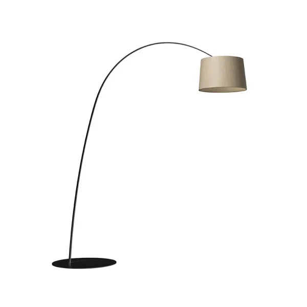 Foscarini Twiggy Wood floor lamp Black