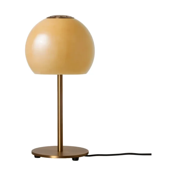 Frandsen Ball glass table lamp Amber, Ø18 cm
