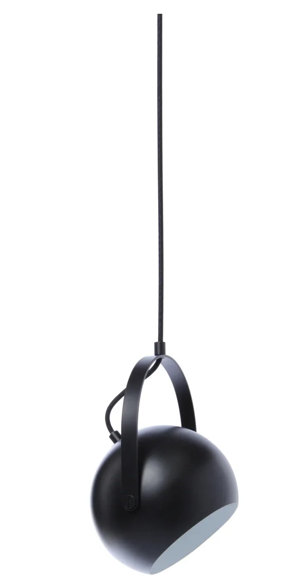 Frandsen Ball pendant Ø19 cm Matte black
