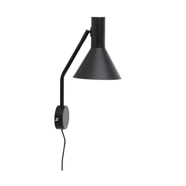 Frandsen Lyss wall lamp Matt black, 42 cm