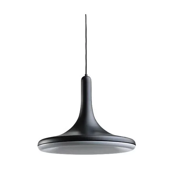 Frandsen Soft trumpet ceiling lamp Ø50 cm Black
