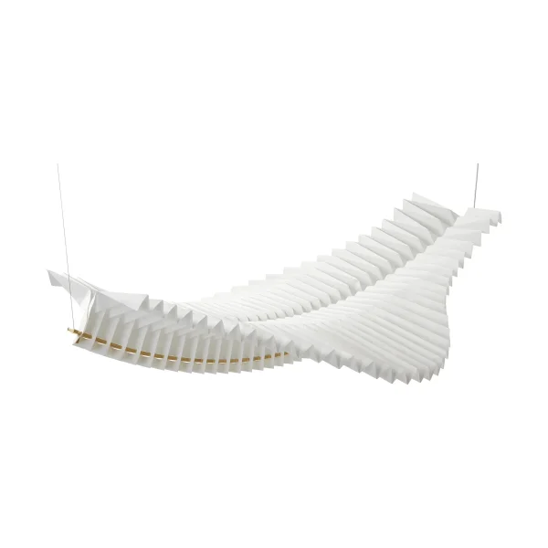 Frandsen Sora pendant lamp Solid brass-white