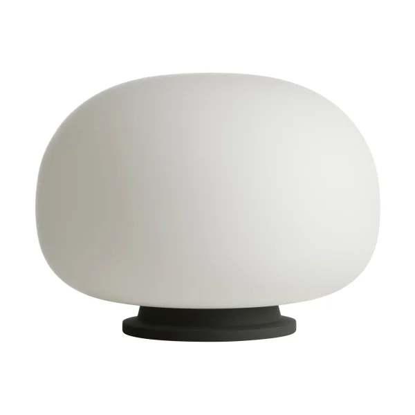Frandsen Supernate table lamp Opal white-black, Ø38 cm