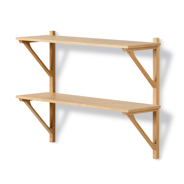 Fredericia Furniture BM29 shelf 78x61 cm Oak lacquer