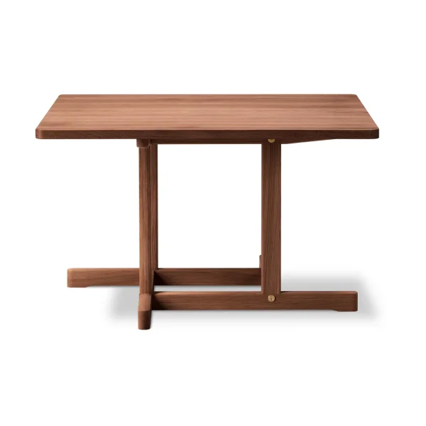 Fredericia Furniture BM80 Mogensen Coffee Table 90x90 cm Smoked oiled oak