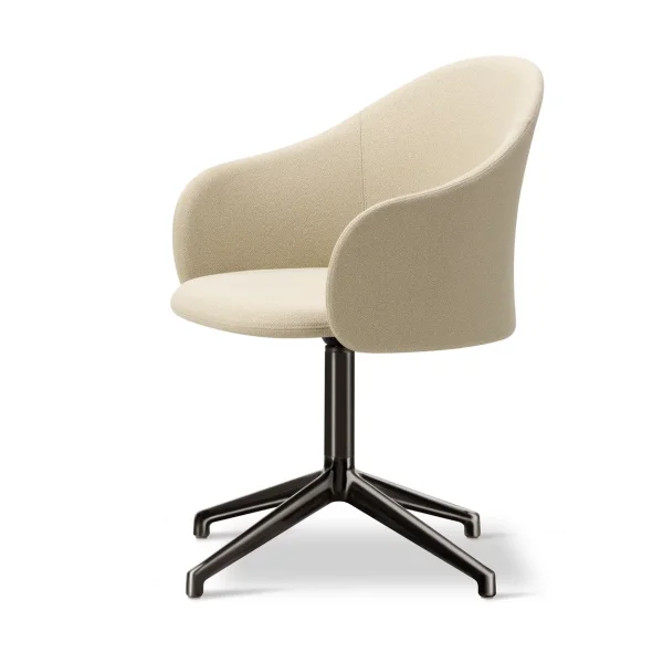 Fredericia Furniture Gomo Armchair armchair swivel base 4-star Mylla 221-flint