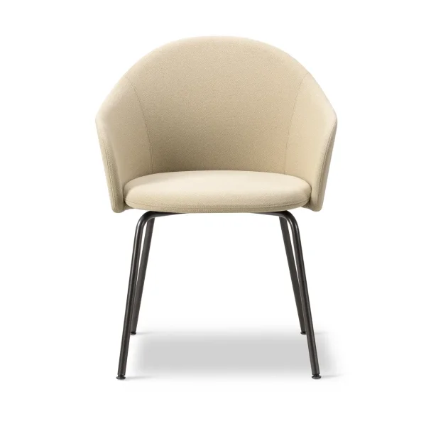 Fredericia Furniture Gomo Armchair armchair tube base Mylla 221-flint
