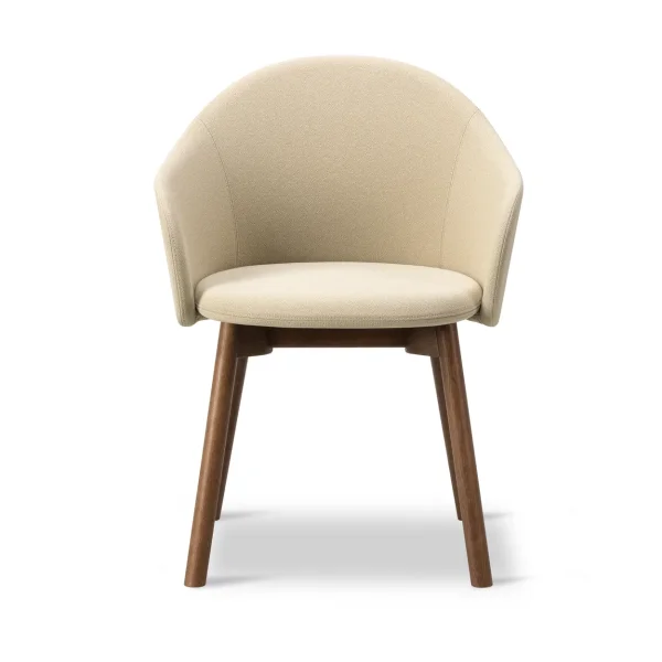 Fredericia Furniture Gomo Armchair armchair wood base Mylla 221-smoked stained lacquered oak