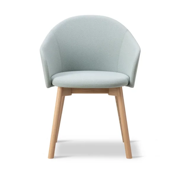 Fredericia Furniture Gomo Armchair armchair wood base Mylla 811-lacquered oak