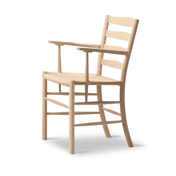 Fredericia Furniture Klint armchair Naturally braided - soap-finished oak