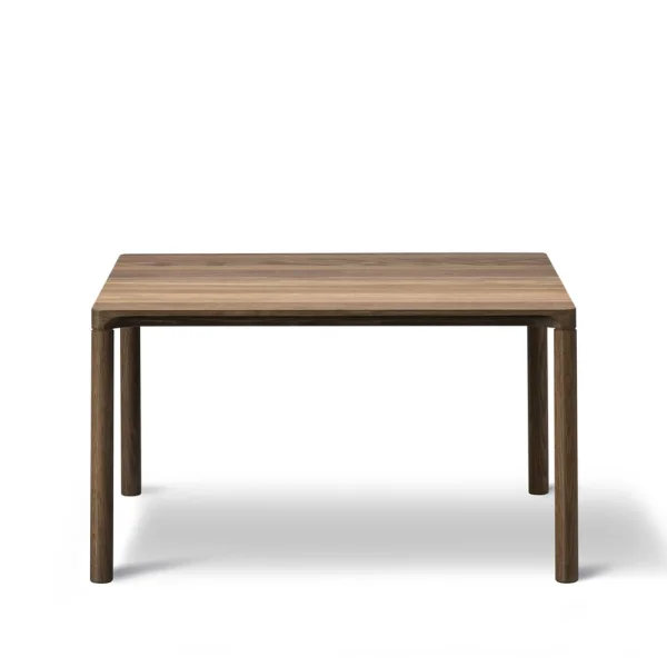 Fredericia Furniture Piloti 6725 side table Smoked oak-height 35 cm