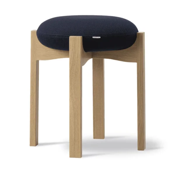 Fredericia Furniture Pioneer low stool Vidar 786-lacquered oak