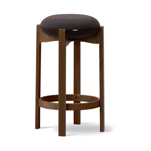 Fredericia Furniture Pioneer stool high Vidar 386-smoked stained lacquered oak