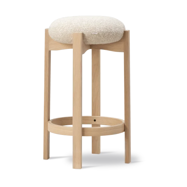 Fredericia Furniture Pioneer stool high Zero 0001-lacquered oak