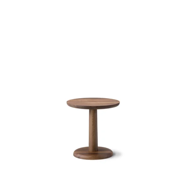Fredericia Furniture Pon side table Smoked oak oil, Ø40 cm