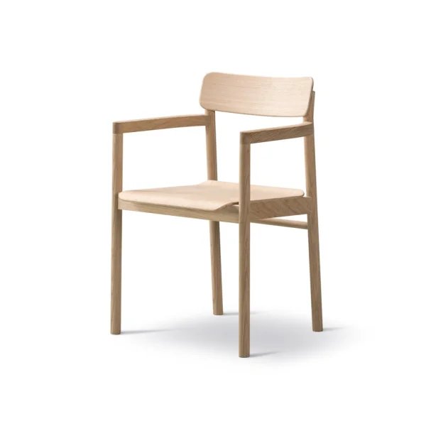Fredericia Furniture Post 3445 armchair Lacquered oak