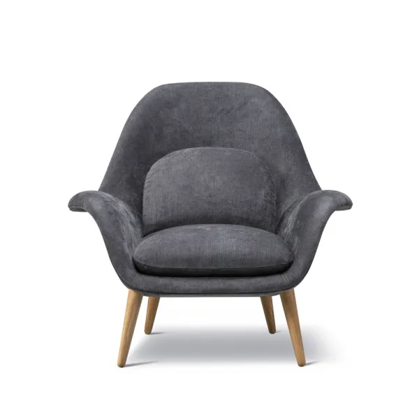 Fredericia Furniture Swoon armchair Maple 192-oiled oak