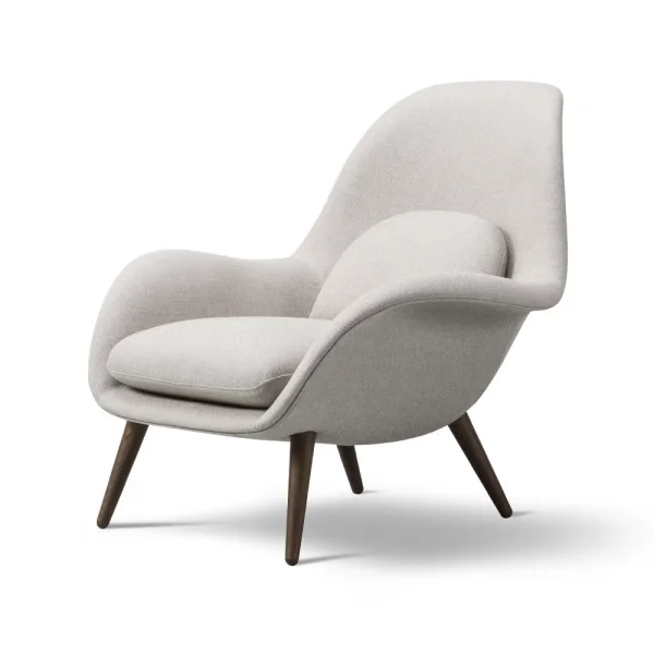 Fredericia Furniture Swoon armchair Sunniva 717-smoked oak