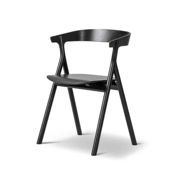 Fredericia Furniture Yksi 3340 chair Black lacquered oak